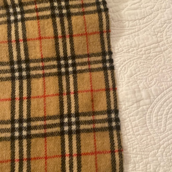 Burberrys of London vintage wool Scarf Scotland unisex - Picture 14 of 15